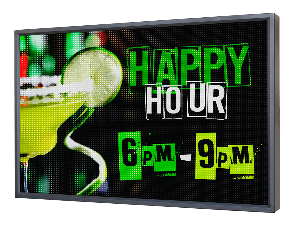 Custom Programmable Indoor LED Sign & Display Screens | AdChoice LED Signs